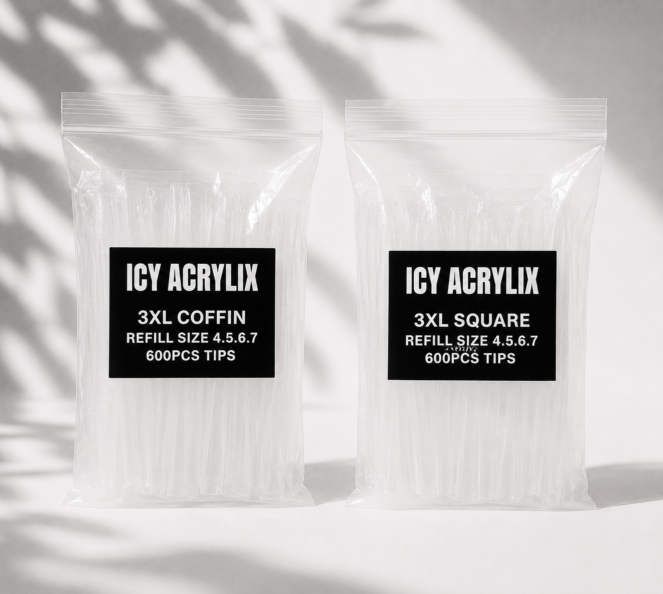 Nail tips Refill Bags