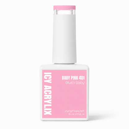 Gel Polish - Baby Pink 401 Blush Baby