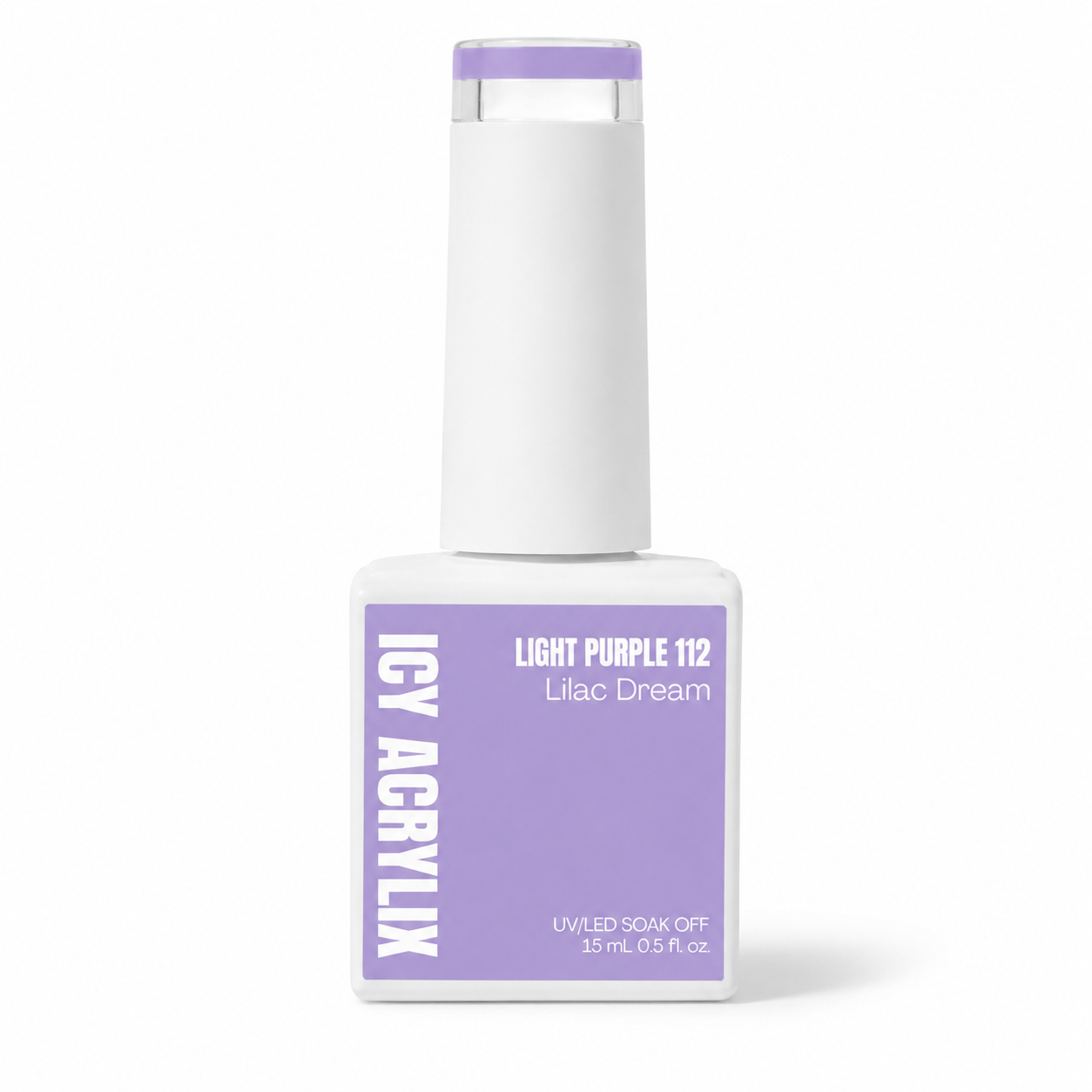 Gel Polish - Light Purple 112 Lilac Dream