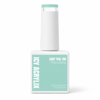 Gel Polish - Light Teal 140 Tiffany Babe