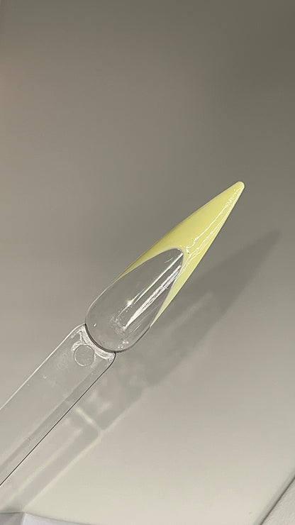 Gel Polish - Pastel Yellow 002 Butter Babe