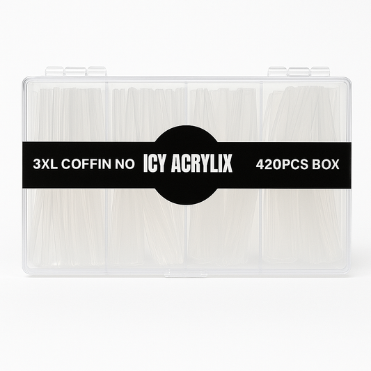 3XL Coffin Nail Tips (Box) - Coffin