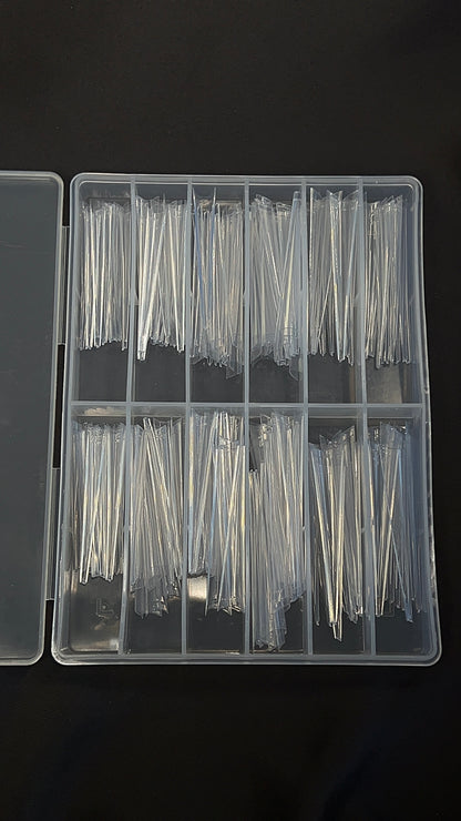 3XL Sharp Stiletto Nail tips (Box) - Stiletto