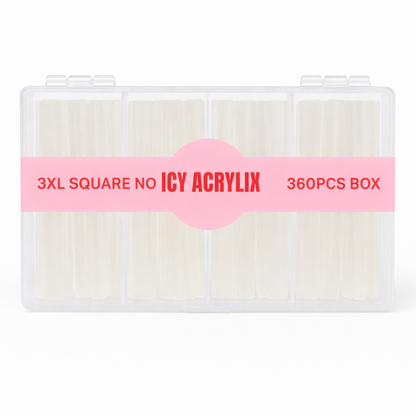 3XL Square nail tips (Box) - Square